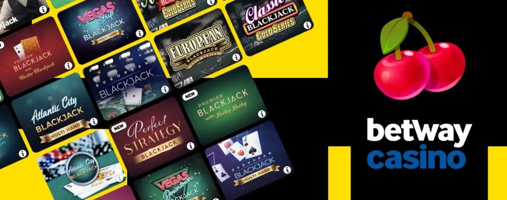 Jogos de mesa do Betway casino