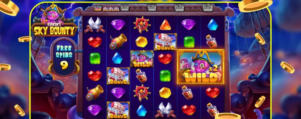 Jogo Sky Bounty bônus