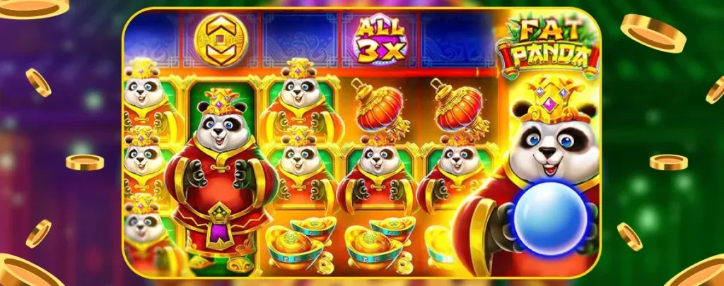 Fat panda slot símbolos