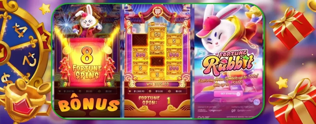 Fortune Rabbit bônus