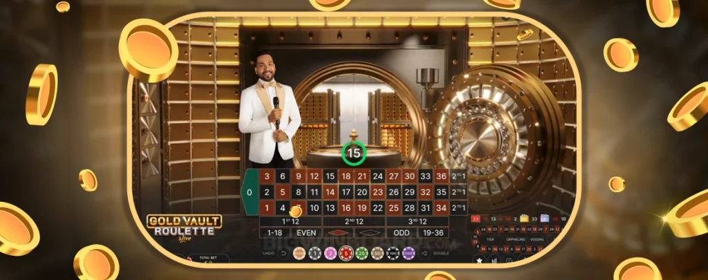 jogar Gold Vault Roulette
