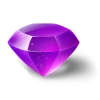 Diamante roxo